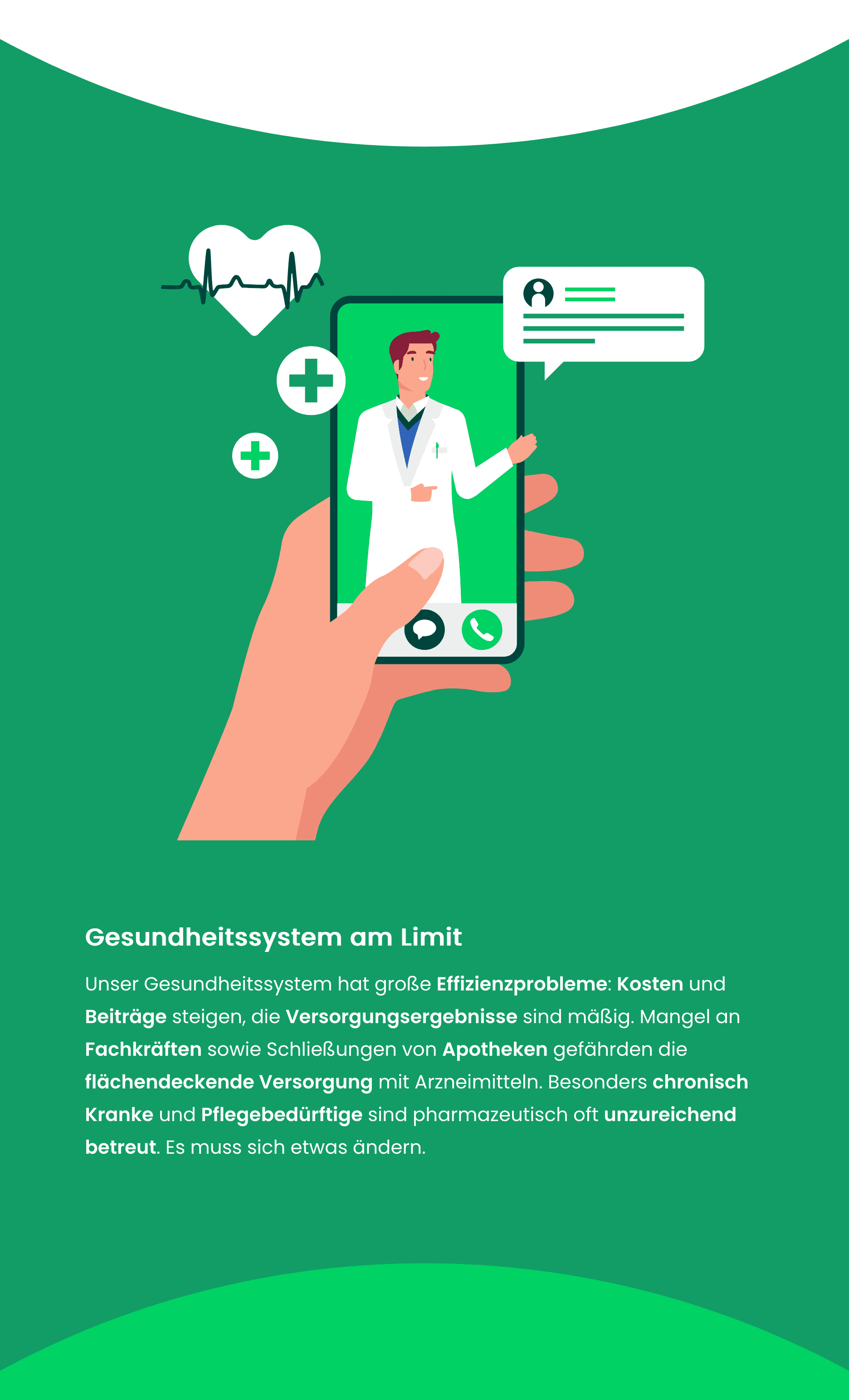 Screenshot der DocMorris Webseite