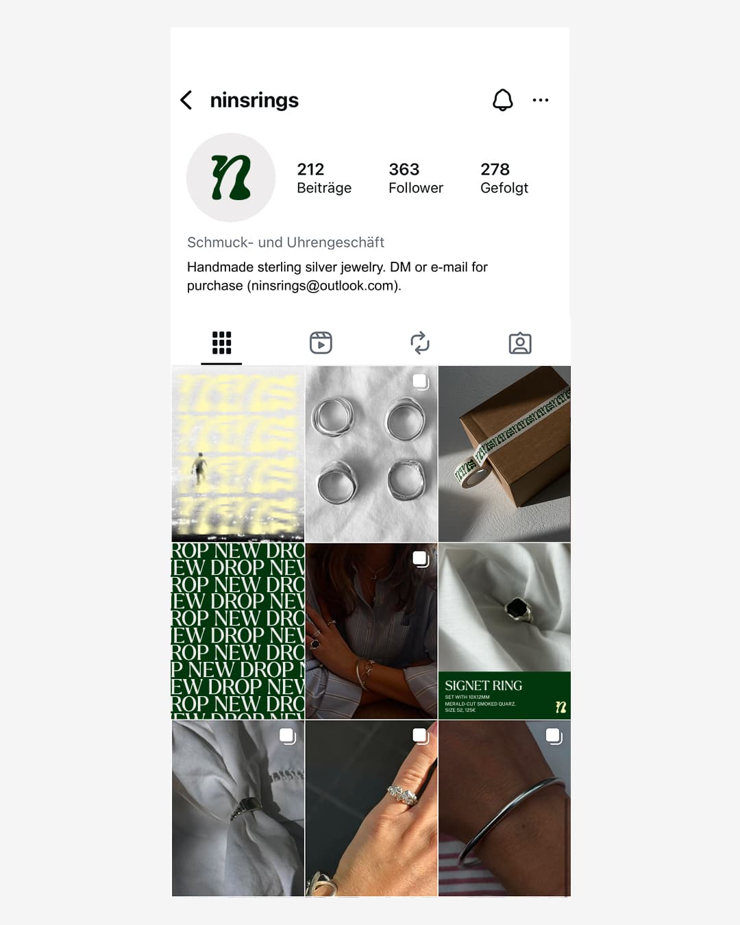 Nins Instagram Kanal